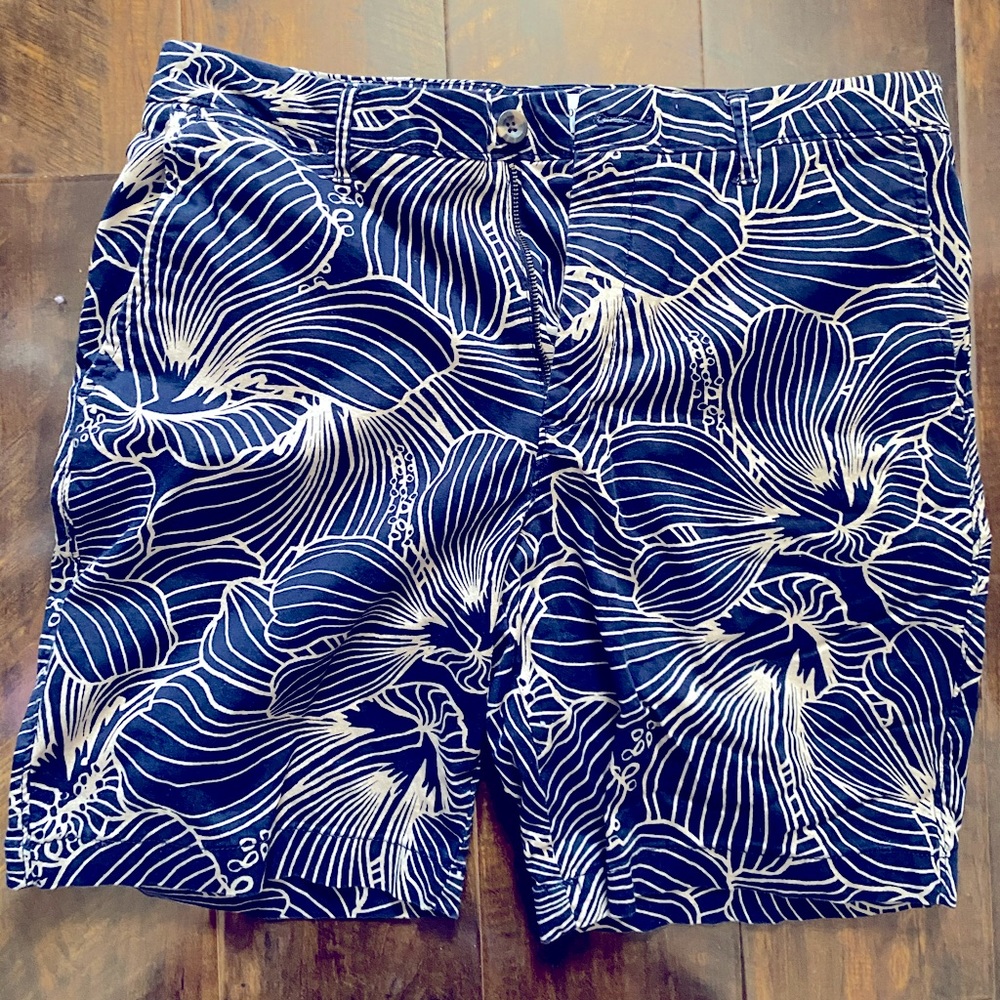 Tropical Hibiscus Floral Shorts
